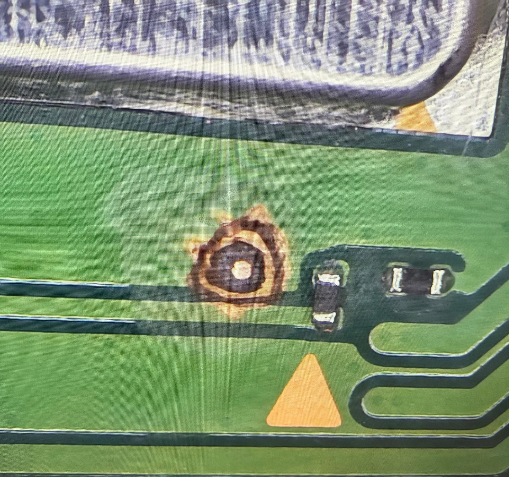 Switch OLED Picofly RP2040 Chip Installation - Kamikaze method
