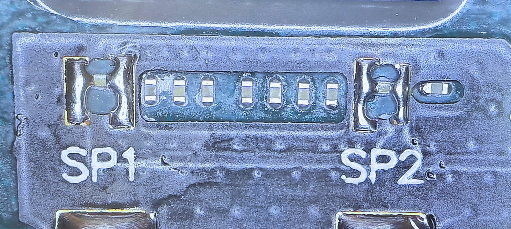 Switch OLED Picofly RP2040 Chip Installation - Kamikaze method